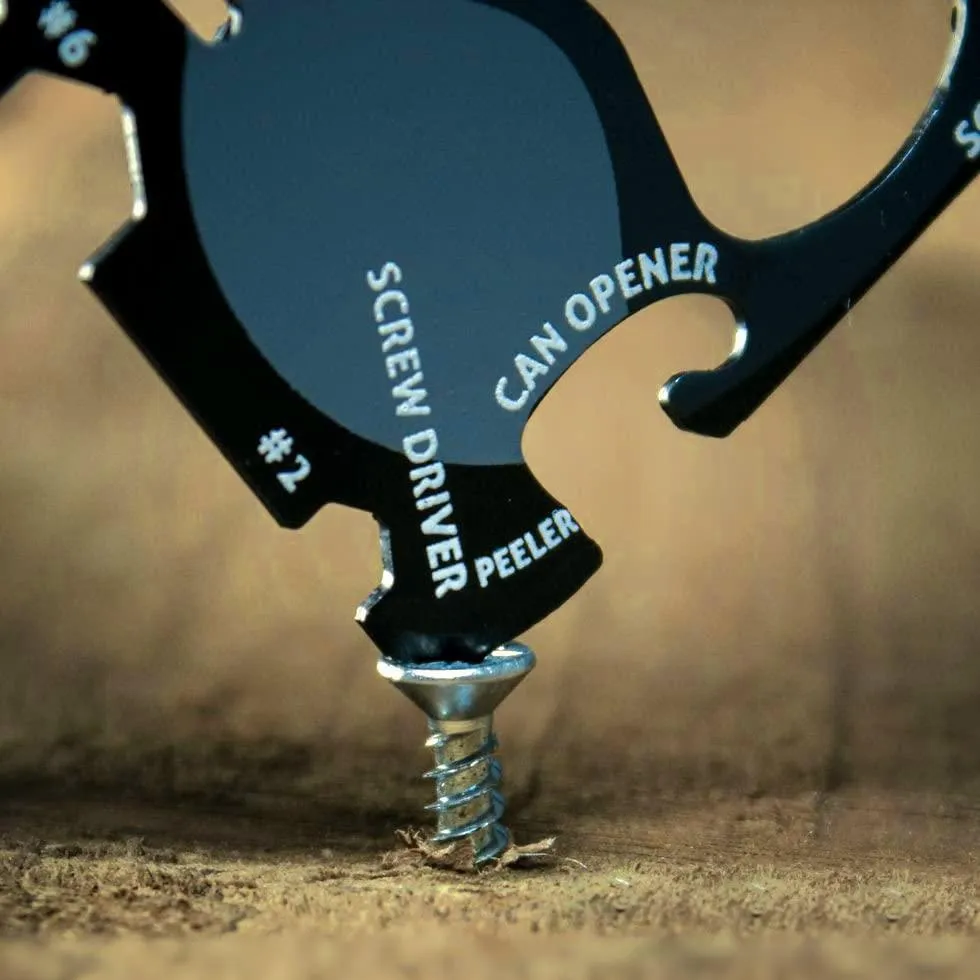 2-Pack: Wallet Ninja 18-in-1 Credit Card Sized Multi-tool