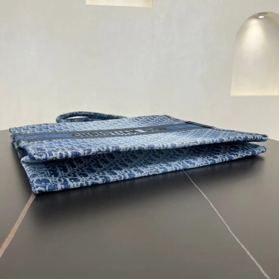 42cm Book Tote Blue Shoulder Handbag Bag 286808