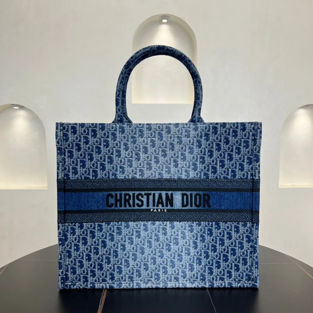 42cm Book Tote Blue Shoulder Handbag Bag 286808