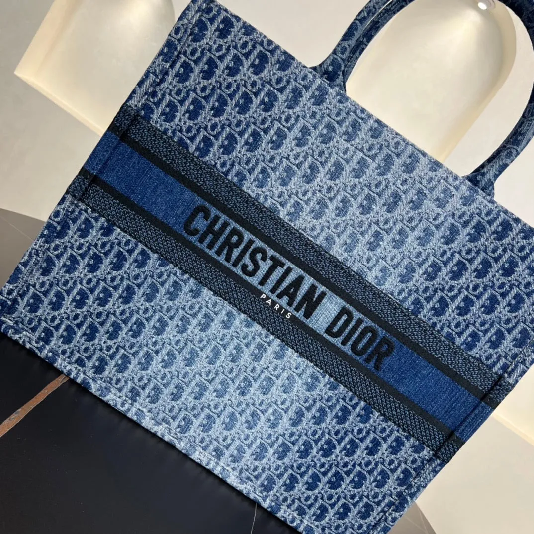 42cm Book Tote Blue Shoulder Handbag Bag 286808