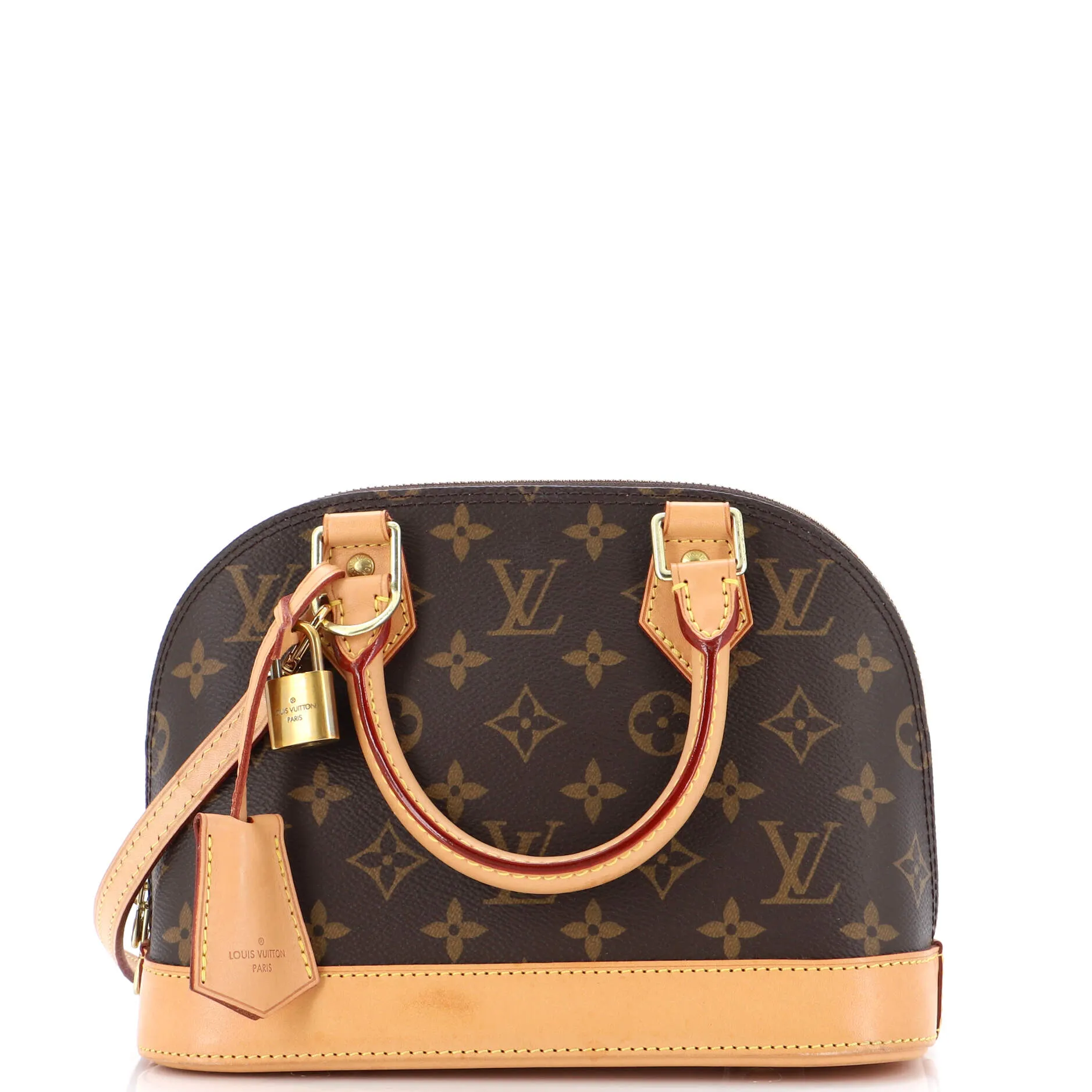 Alma Handbag Monogram Canvas BB
