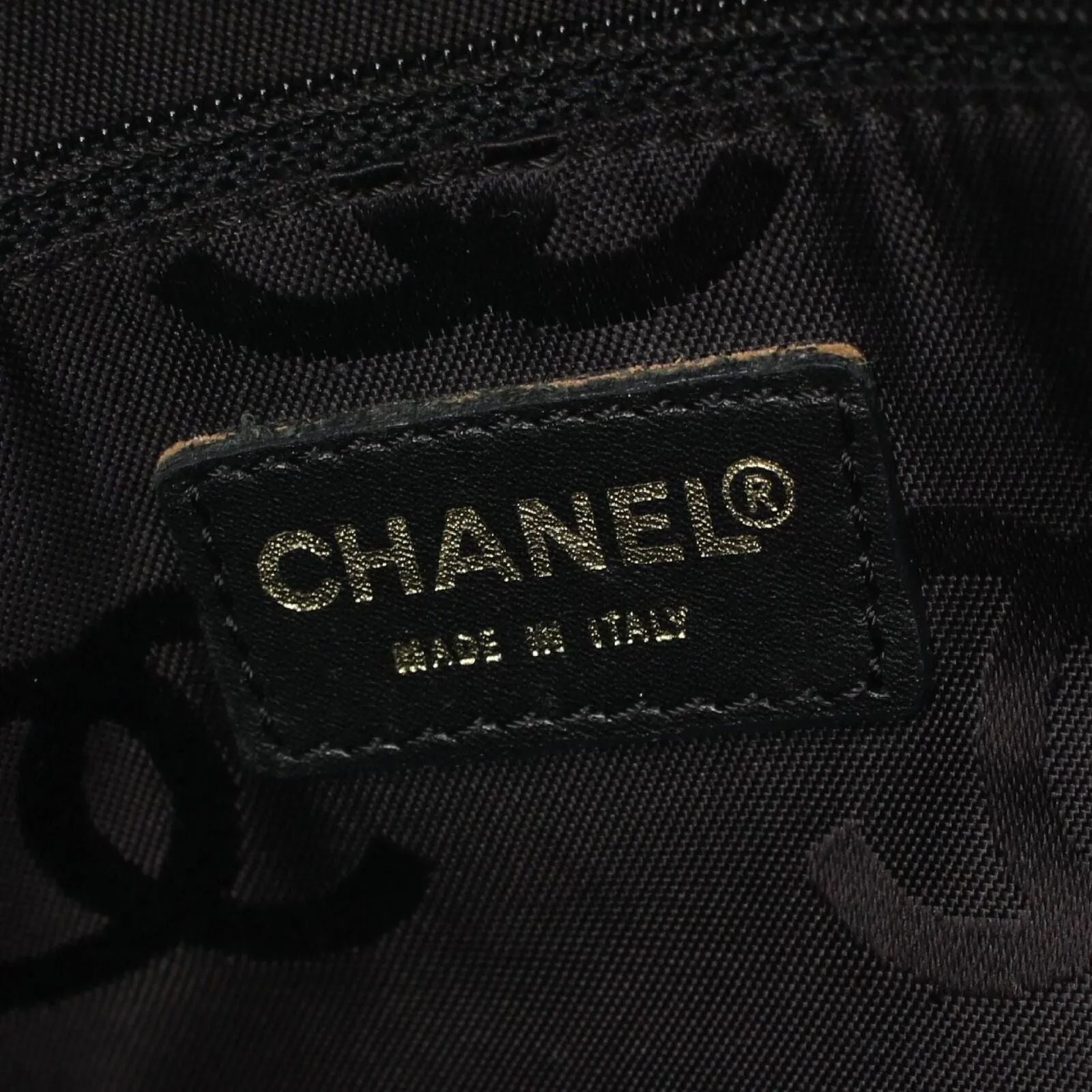 Chanel Cc Wild Stitch Tote Hand Bag