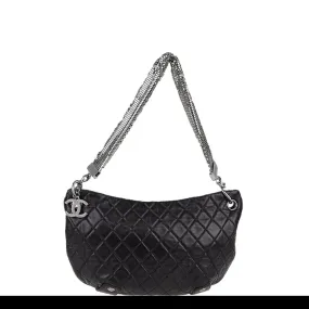 Chanel Mesh Chain Chainmail Mini Lambskin Quilted Tote