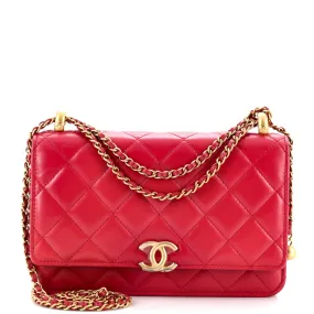 CHANEL Perfect Fit Wallet on Chain Quilted Calfskin