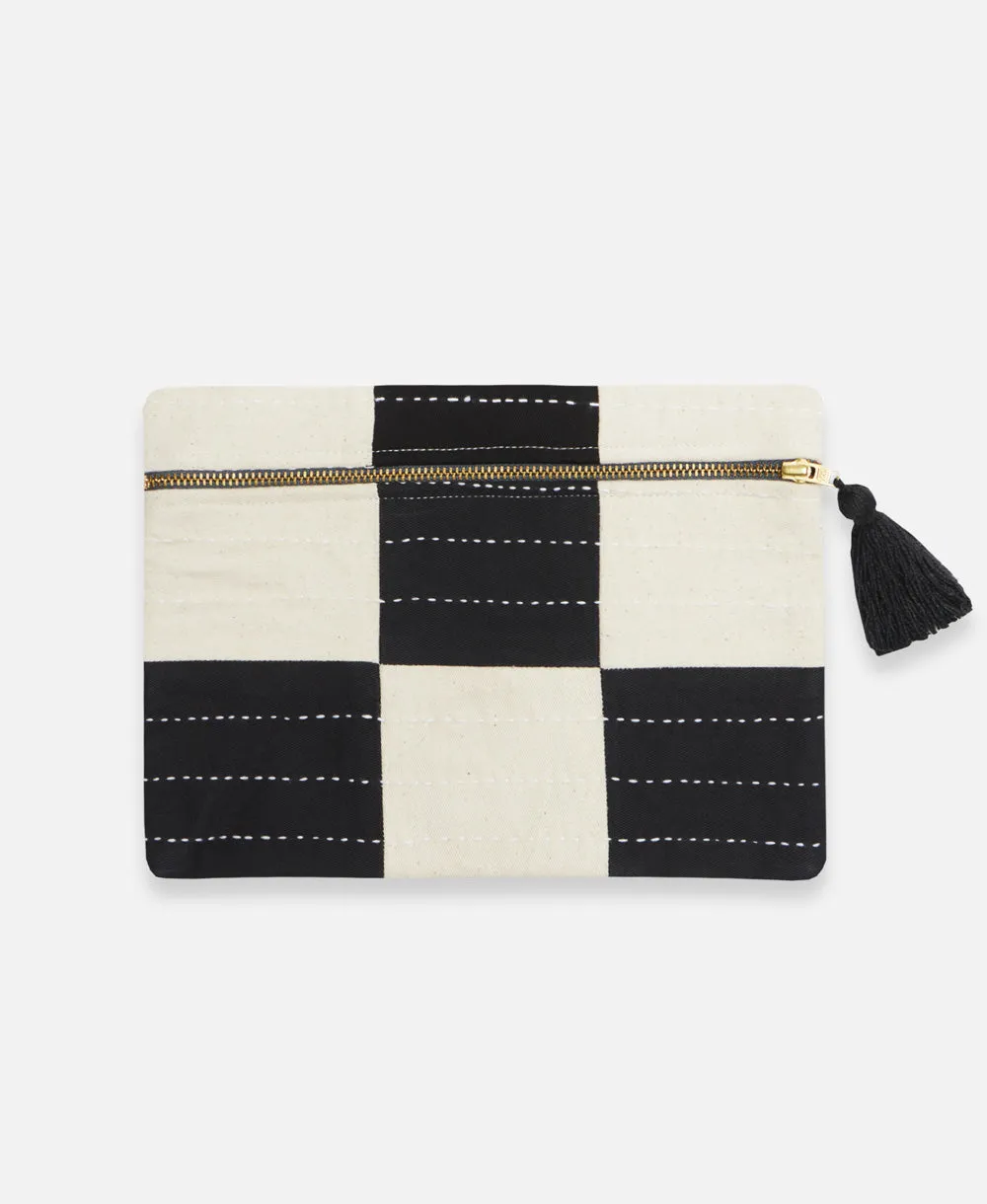 Checkered Pouch