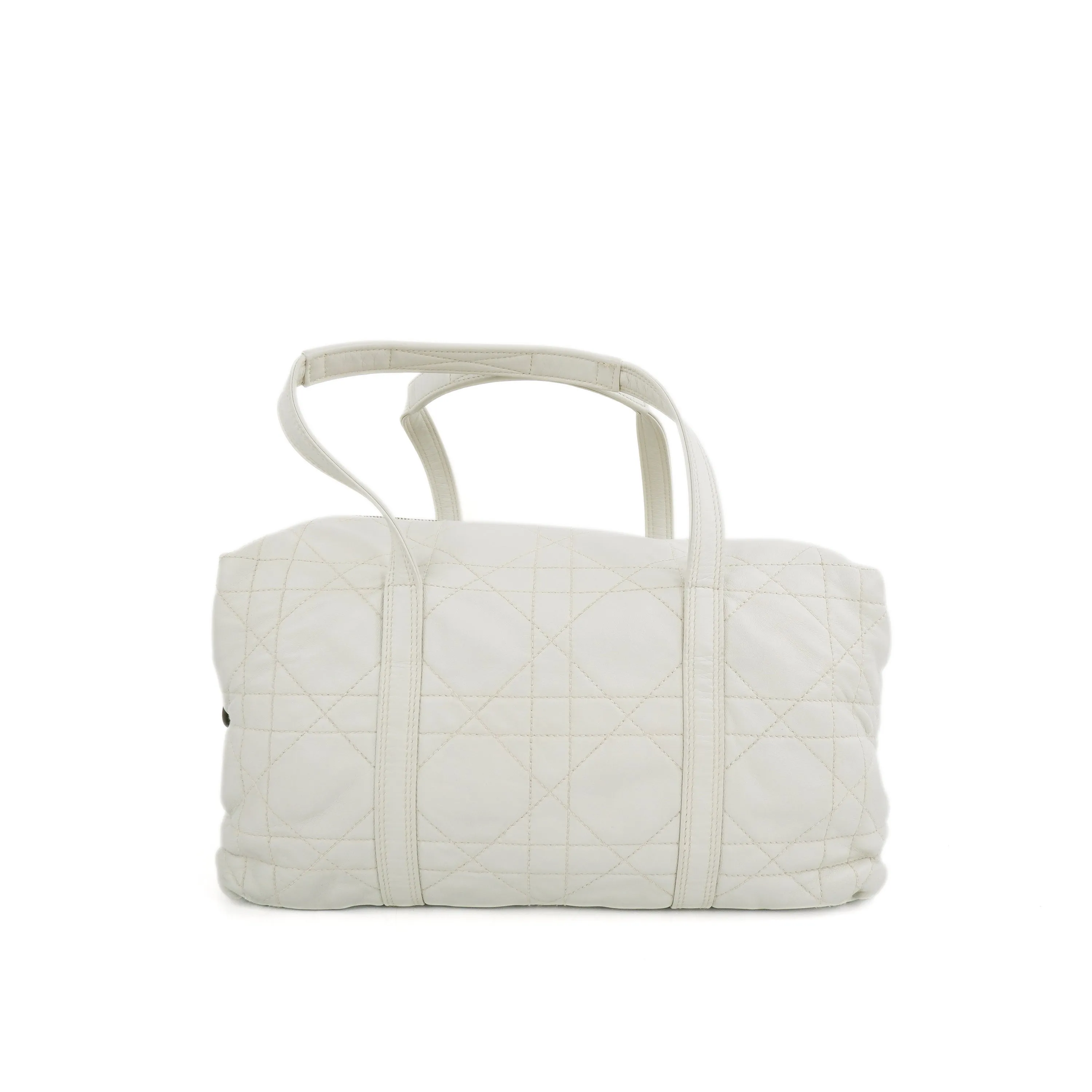 Christian Dior Handbag Cannage White