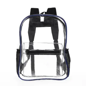 Clear Backpack Heavy Duty Transparent See Security Stadium Approved Through Book-bag