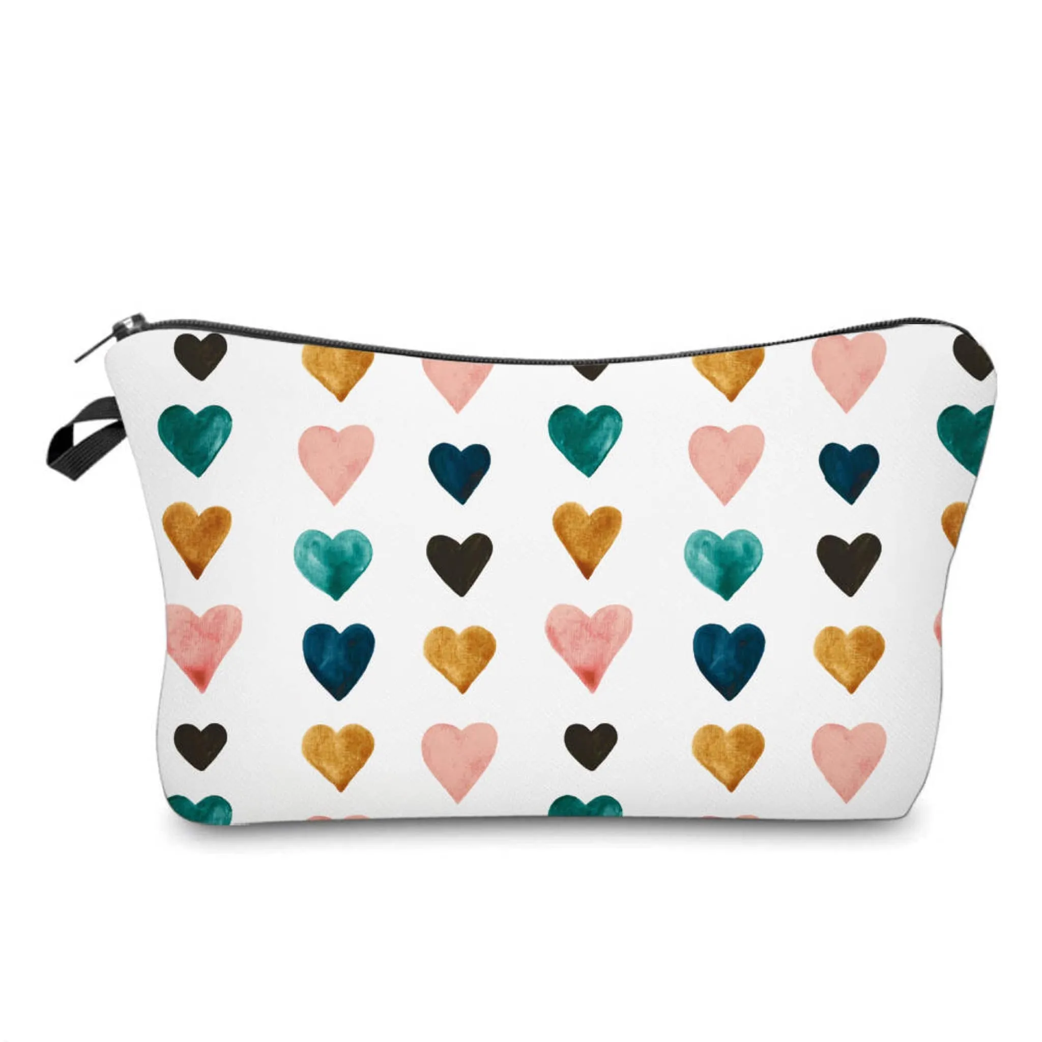 Colorful Hearts Pouch