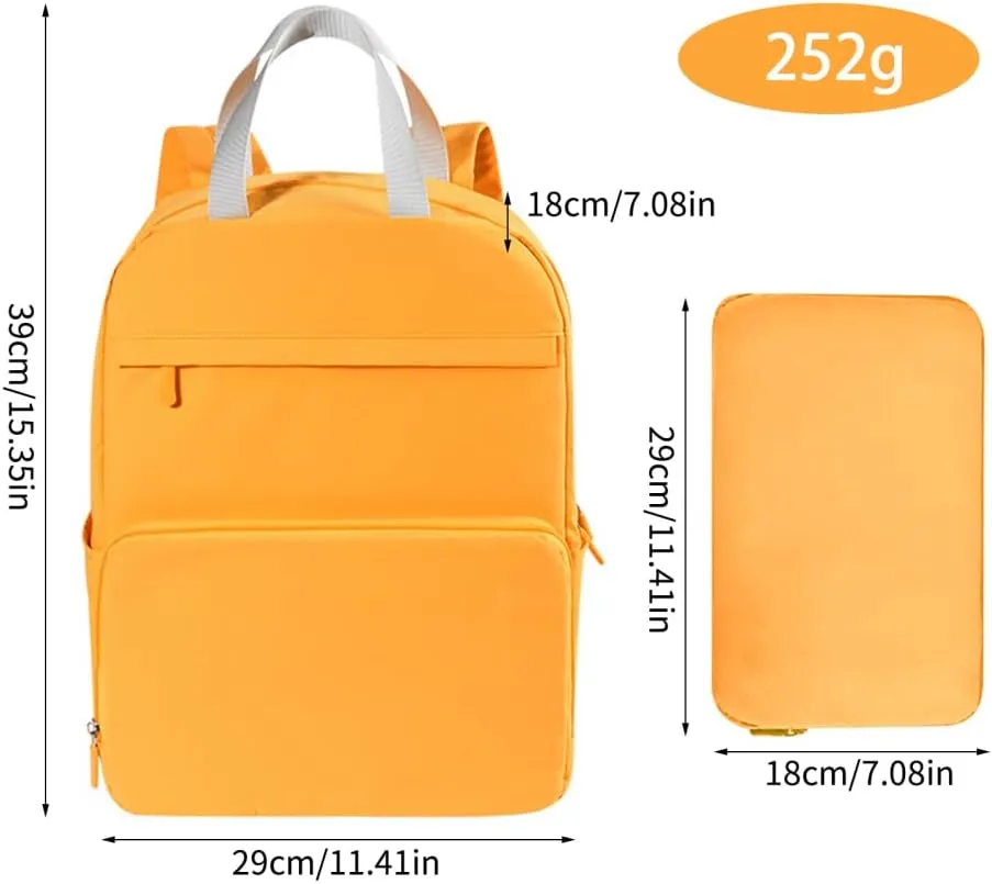 DONGKER Hiking Daypack,Foldable Waterproof Travel Backpacks with Storage Bag for Men Women Travelling Outdoor