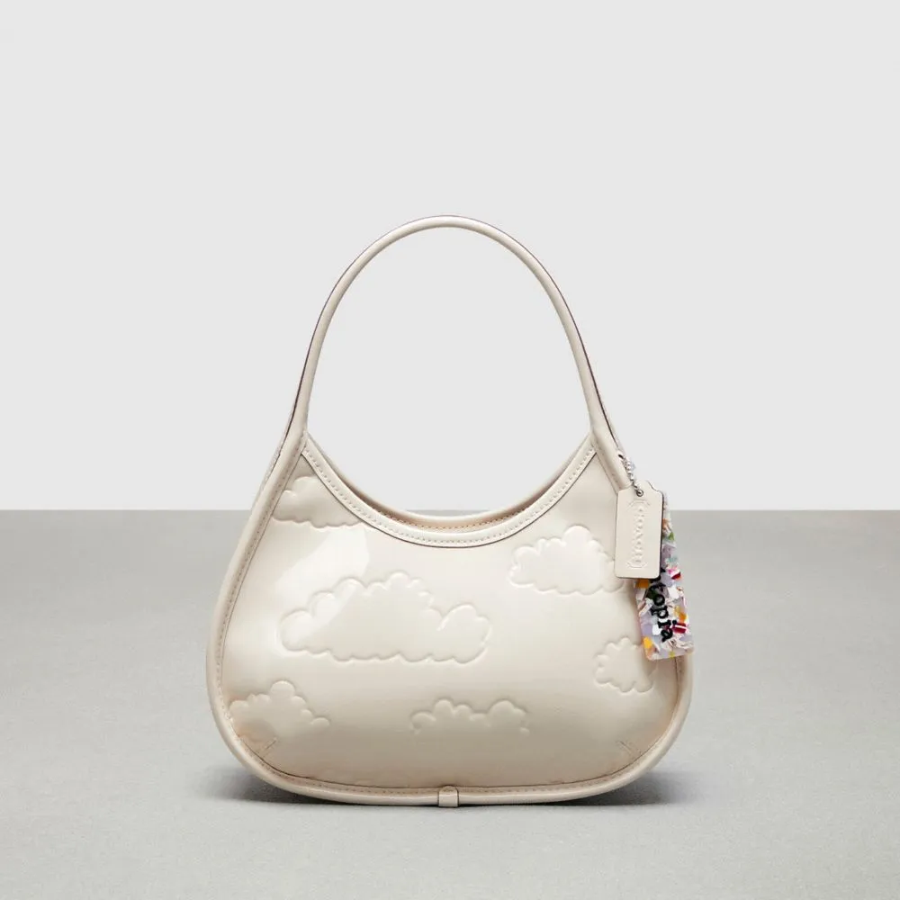 Ergo Bag In Crinkle Patent Coachtopia Leather With Cloud Print
