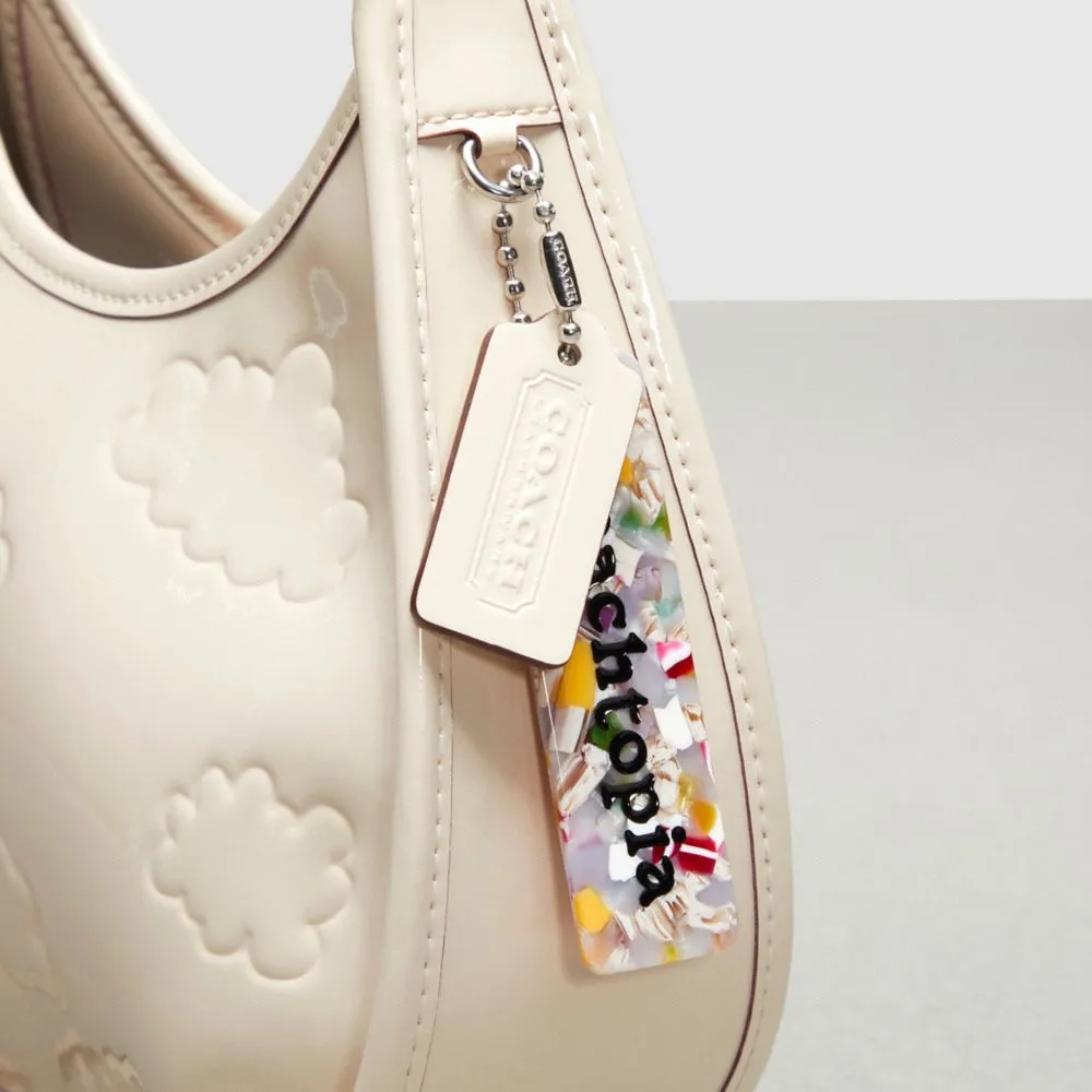 Ergo Bag In Crinkle Patent Coachtopia Leather With Cloud Print