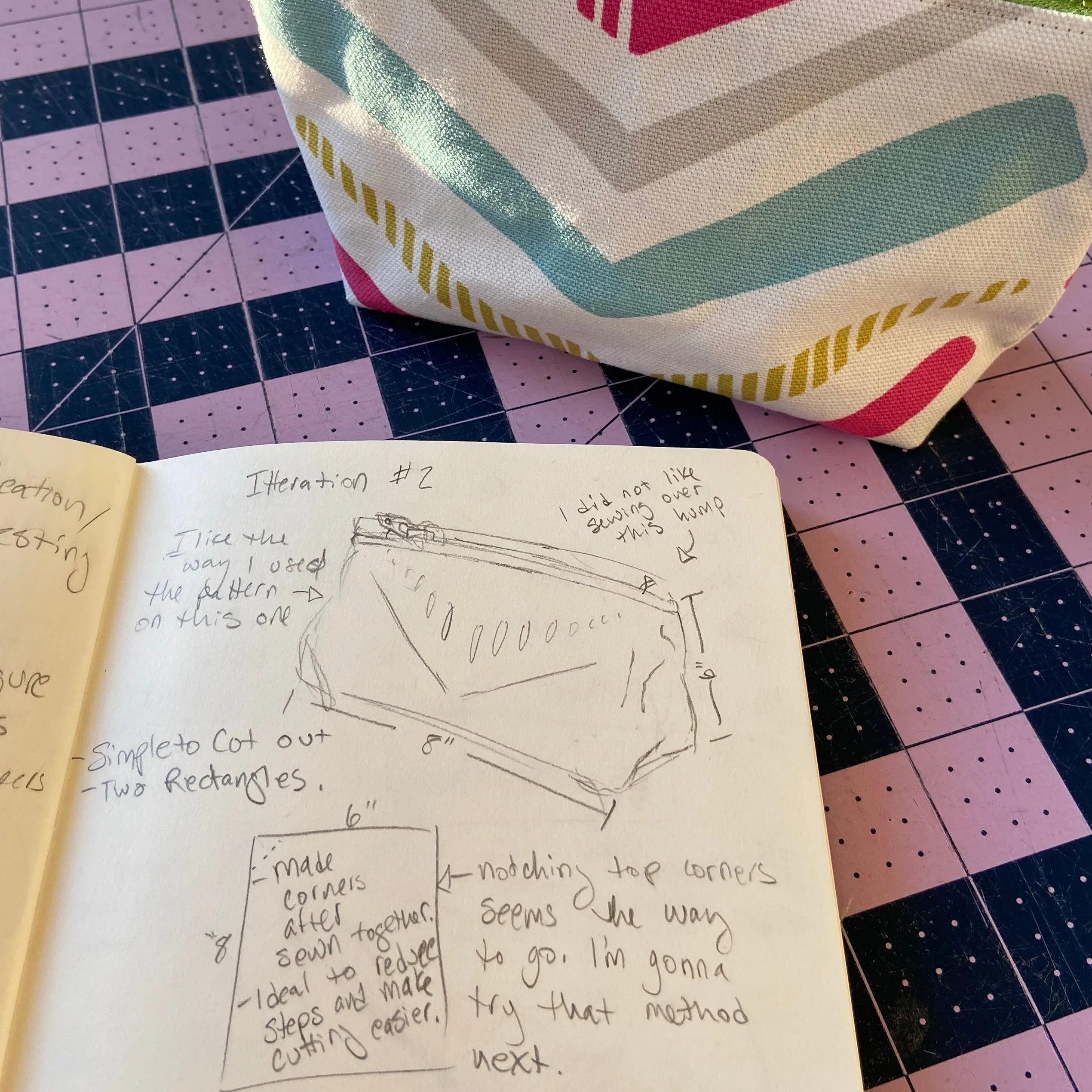 Fabric Zipper Pouch