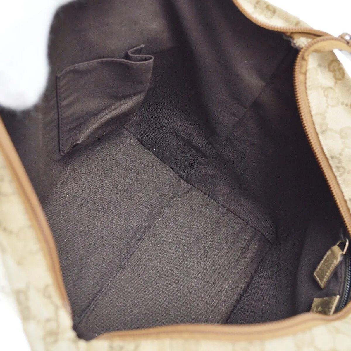 Gucci Beige Gold Gg Tote Handbag