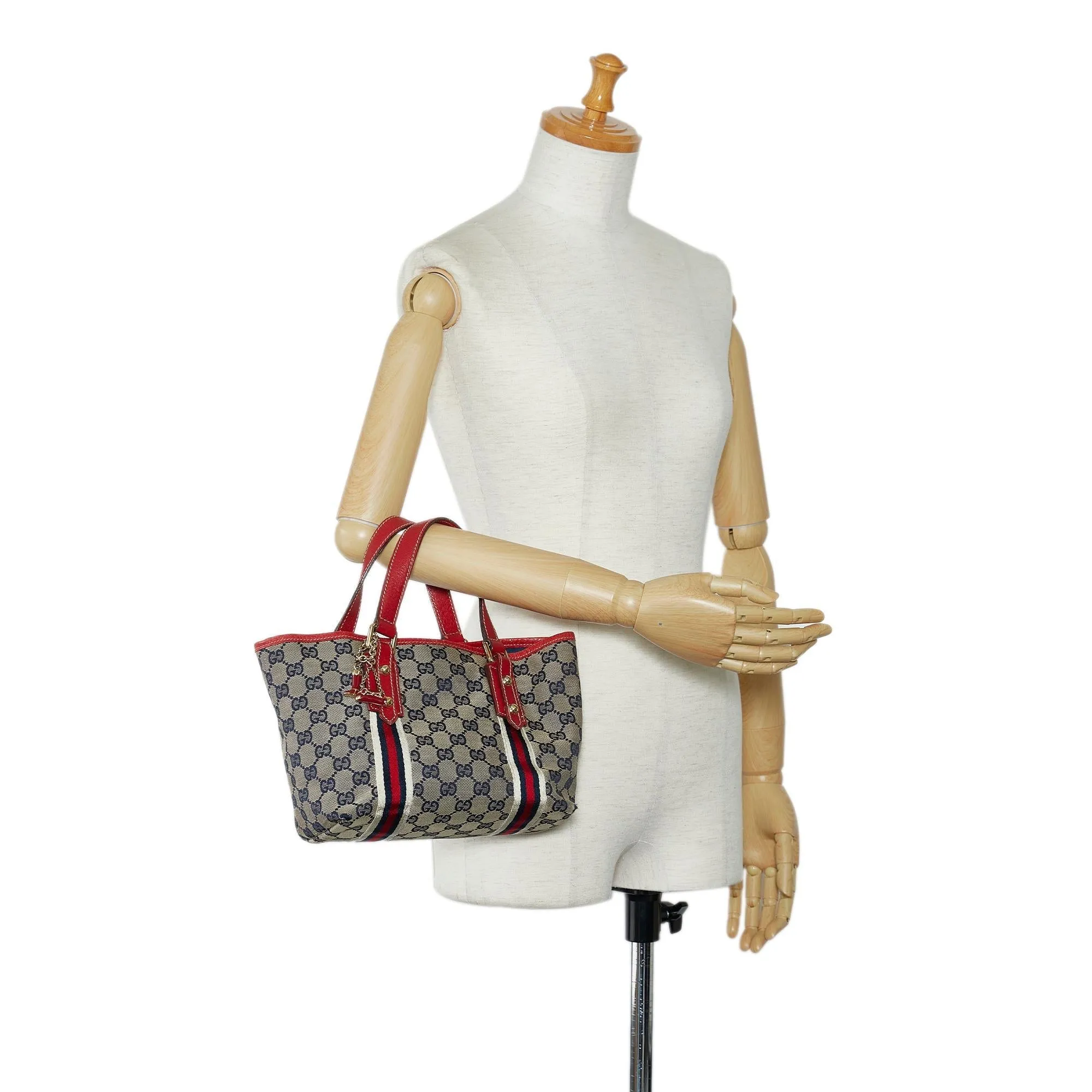 Gucci GG Canvas Jolicoeur Handbag (SHG-XPh3cQ)