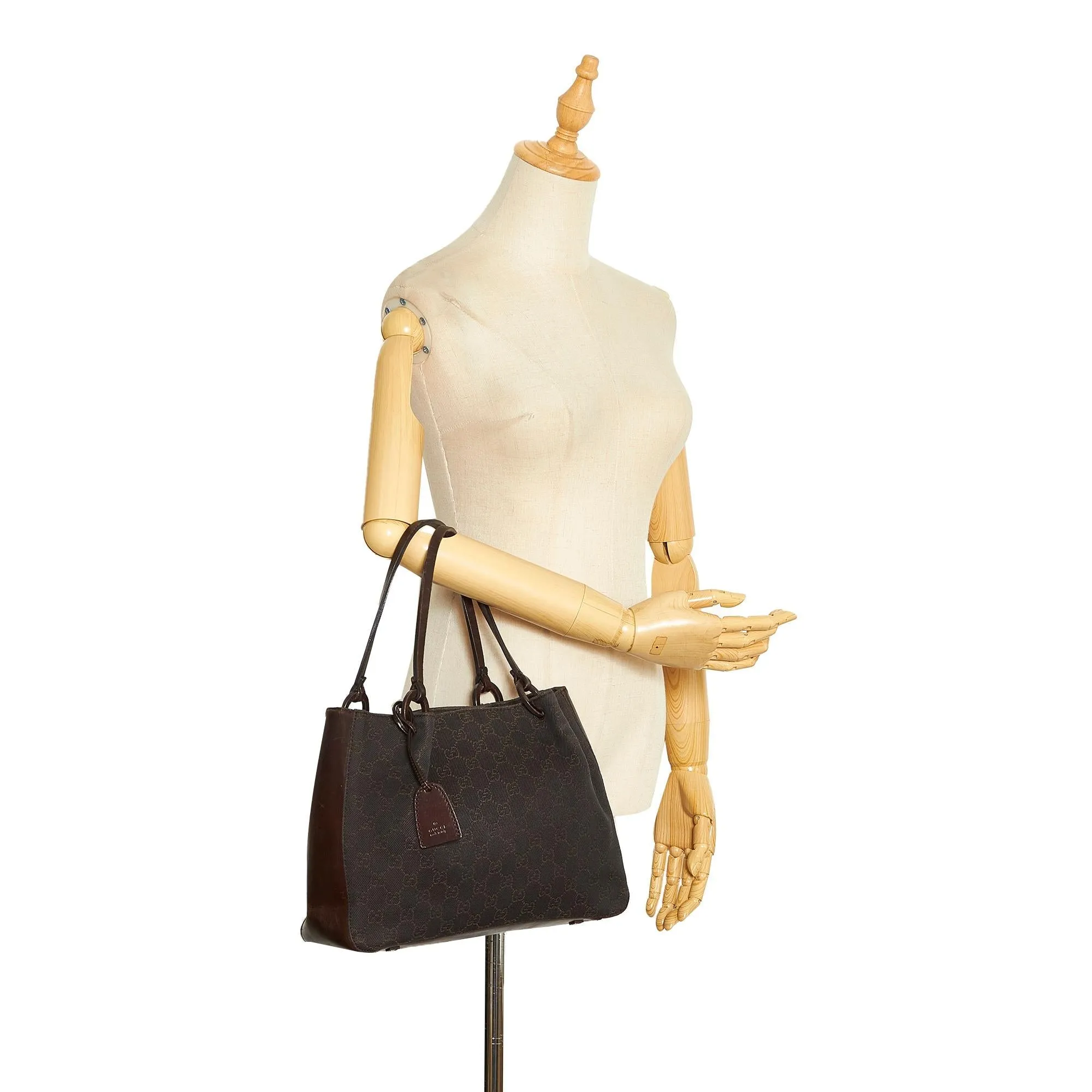 Gucci GG Canvas Tote (SHG-pjll7V)