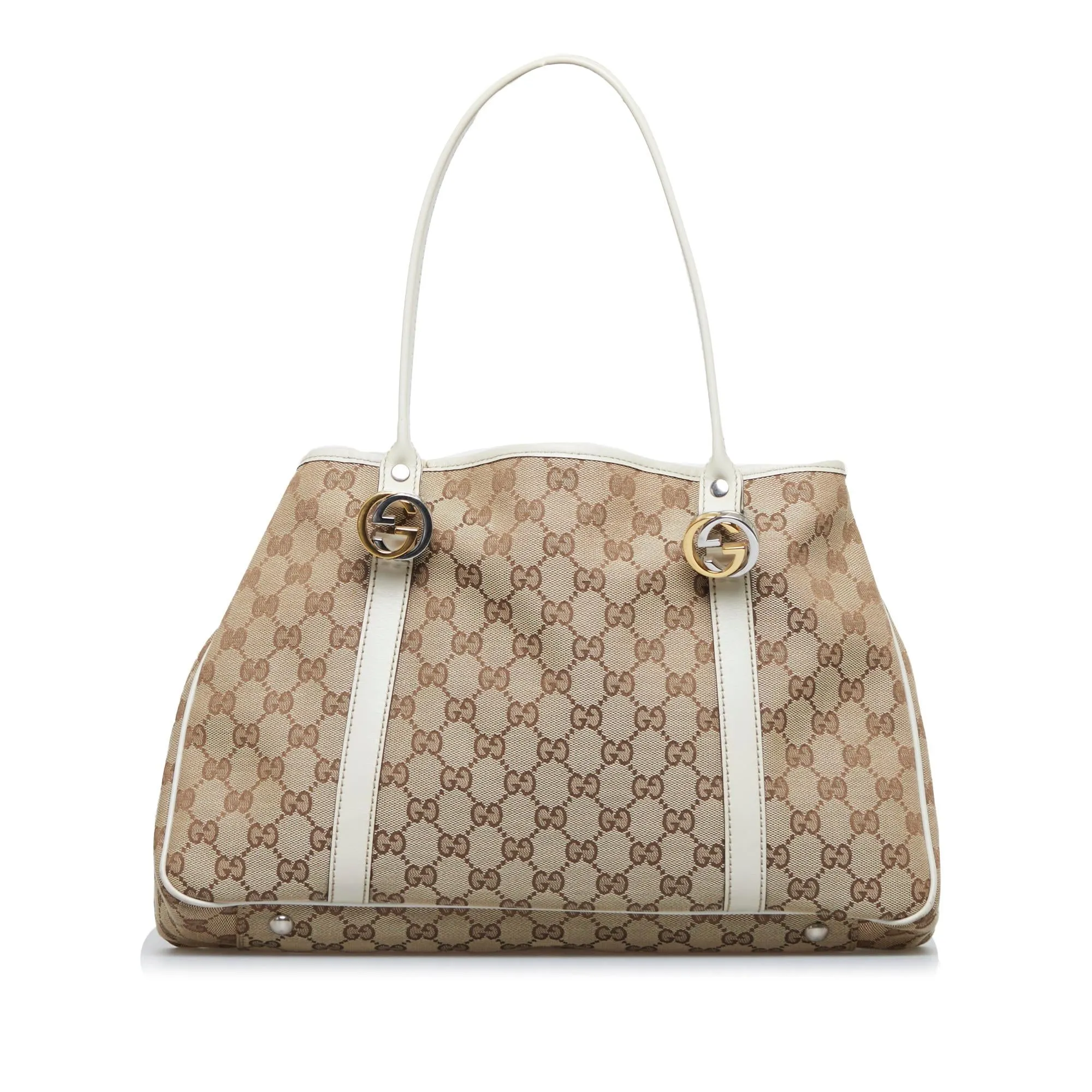 Gucci GG Canvas Twins Tote Bag (SHG-ZN7C76)
