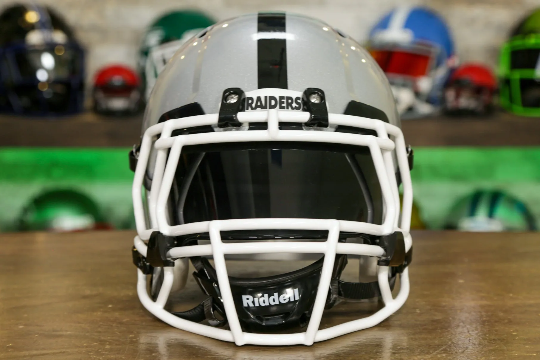 Las Vegas Raiders Riddell Speed Replica Helmet - GG Edition 00226