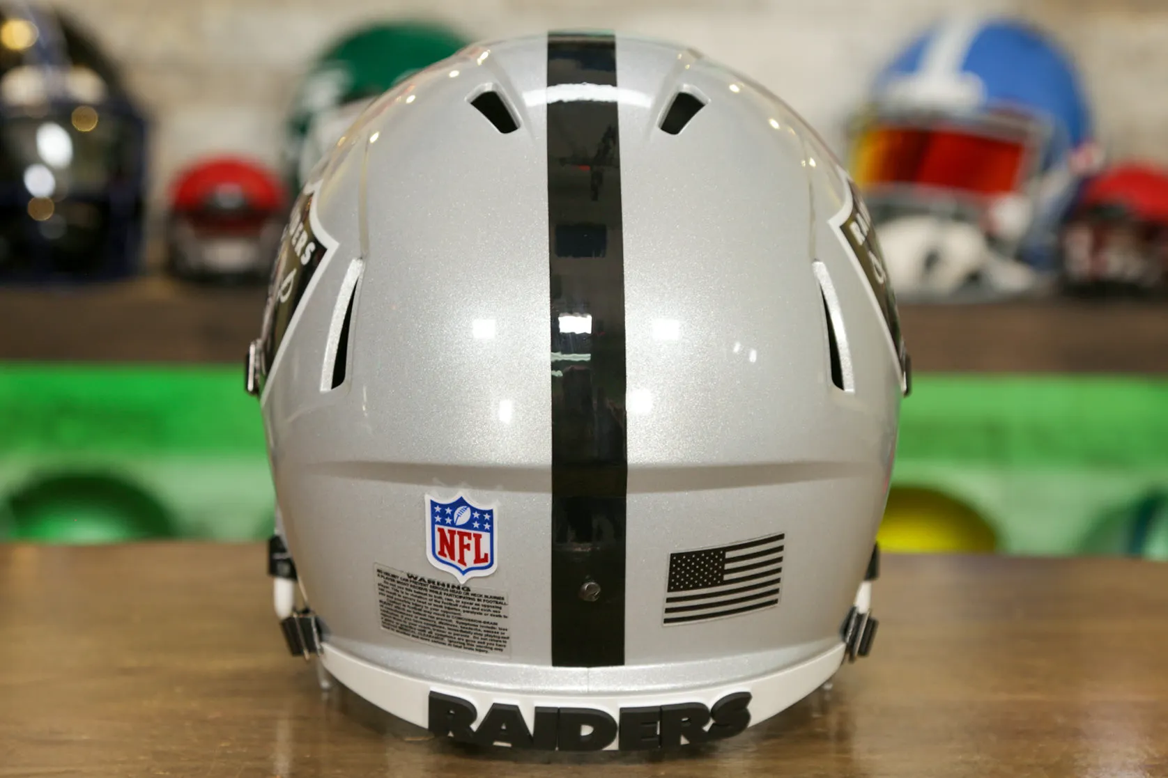 Las Vegas Raiders Riddell Speed Replica Helmet - GG Edition 00226