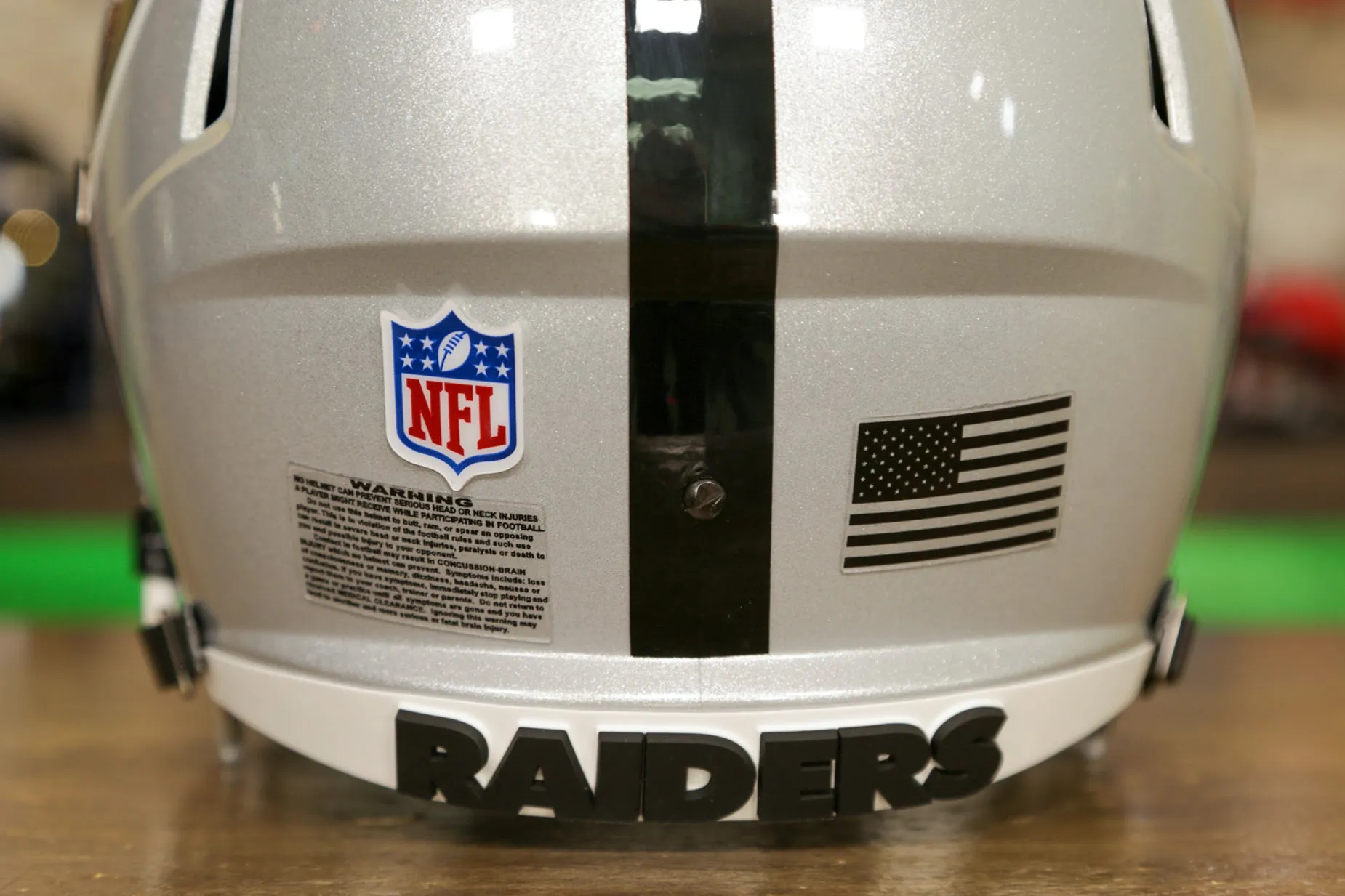 Las Vegas Raiders Riddell Speed Replica Helmet - GG Edition 00226