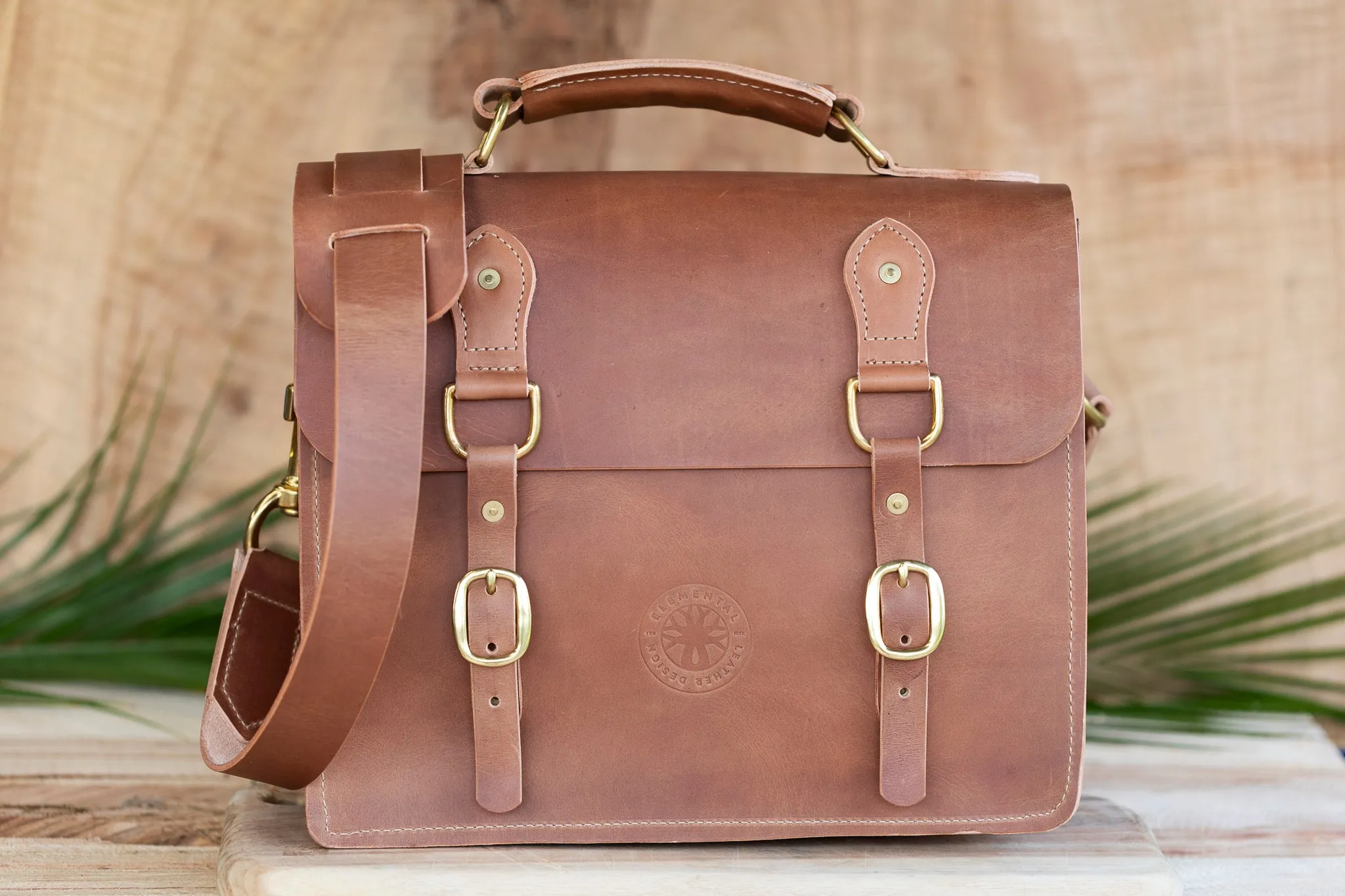 LEATHER BRIEFCASE