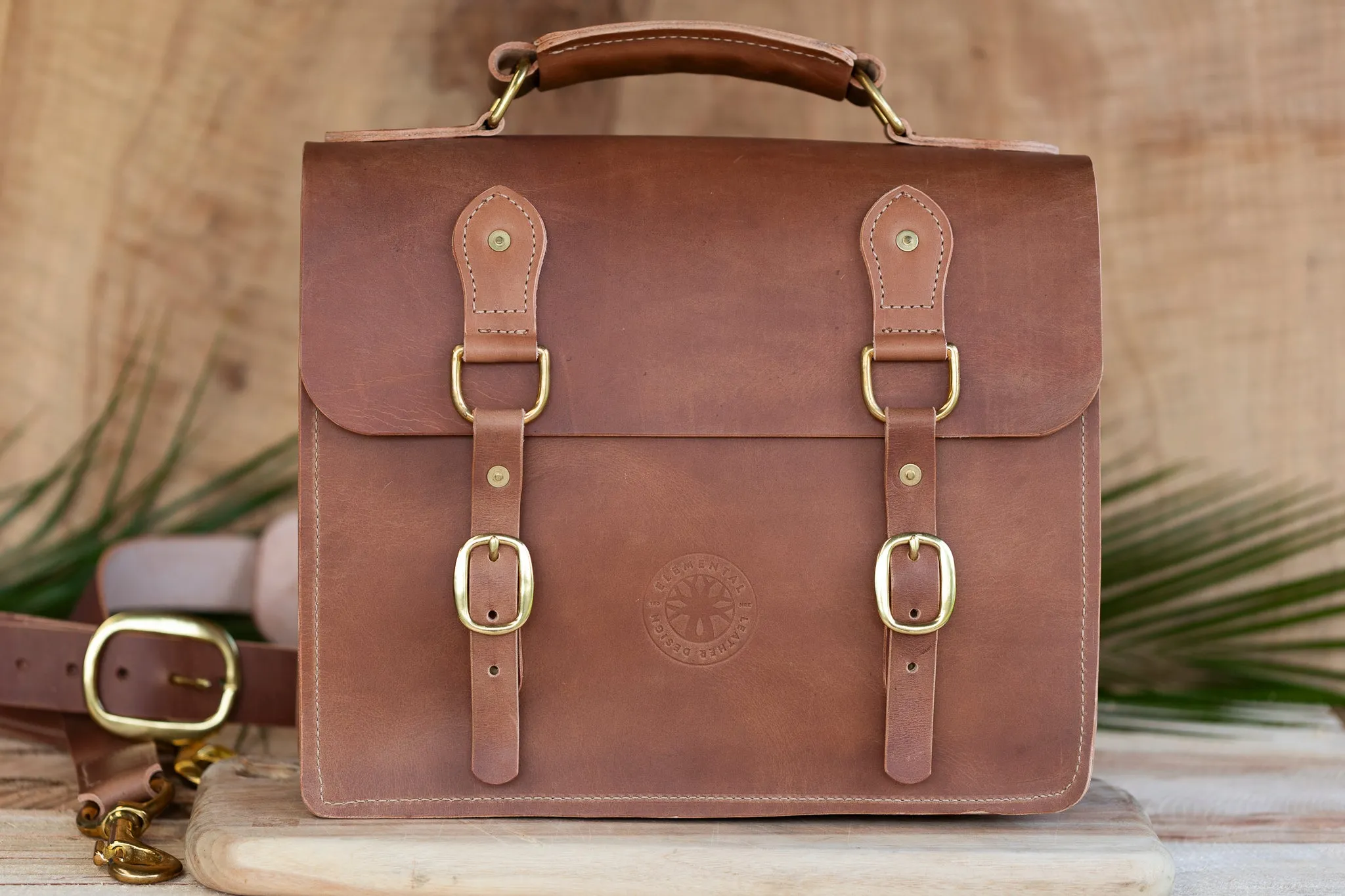LEATHER BRIEFCASE