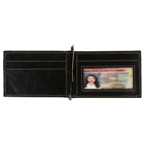 Leather Money Clip
