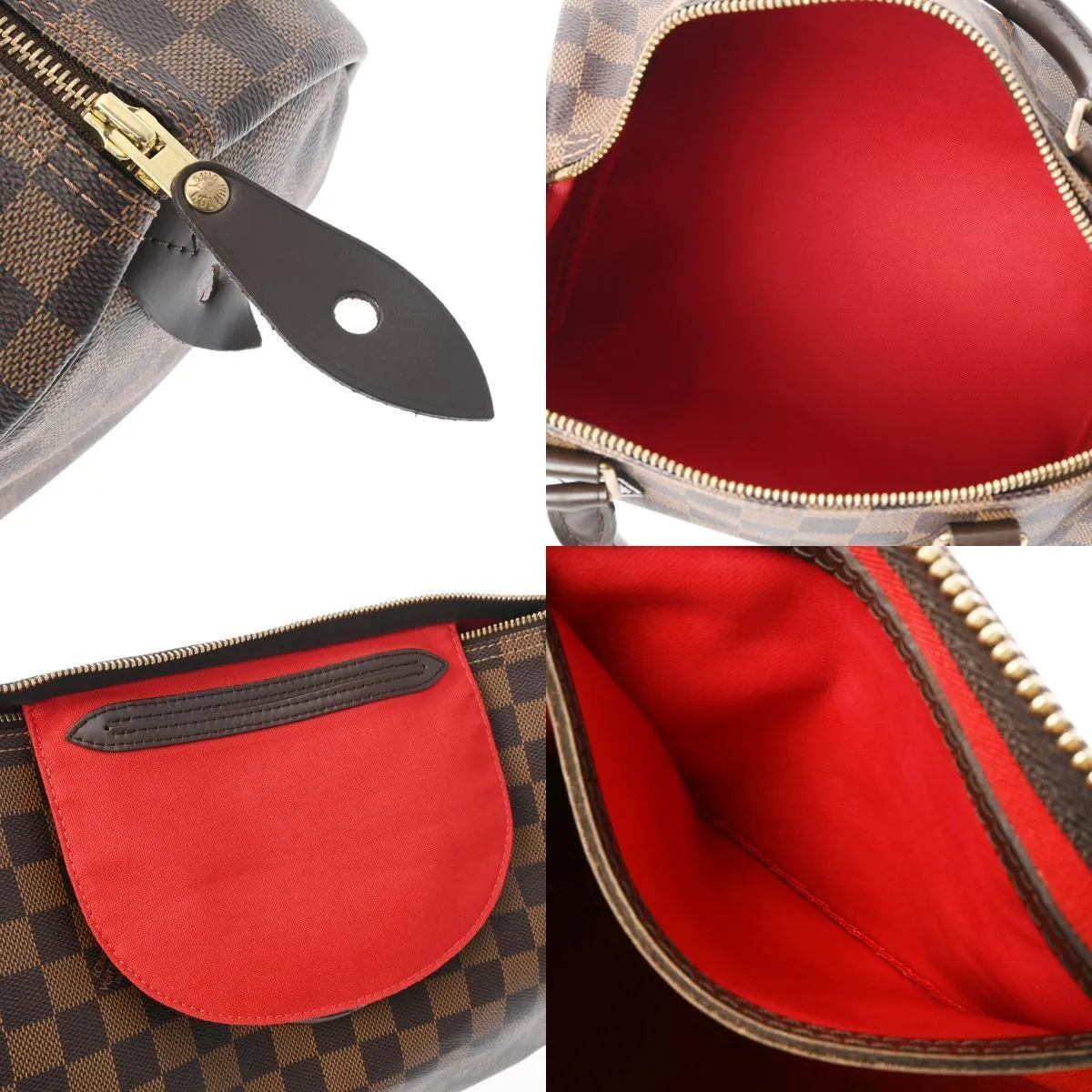 Louis Vuitton Damier Speedy 30 Brown