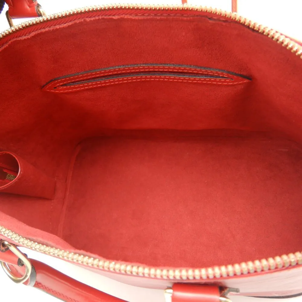 Louis Vuitton Epi Handbag Alma Castilian