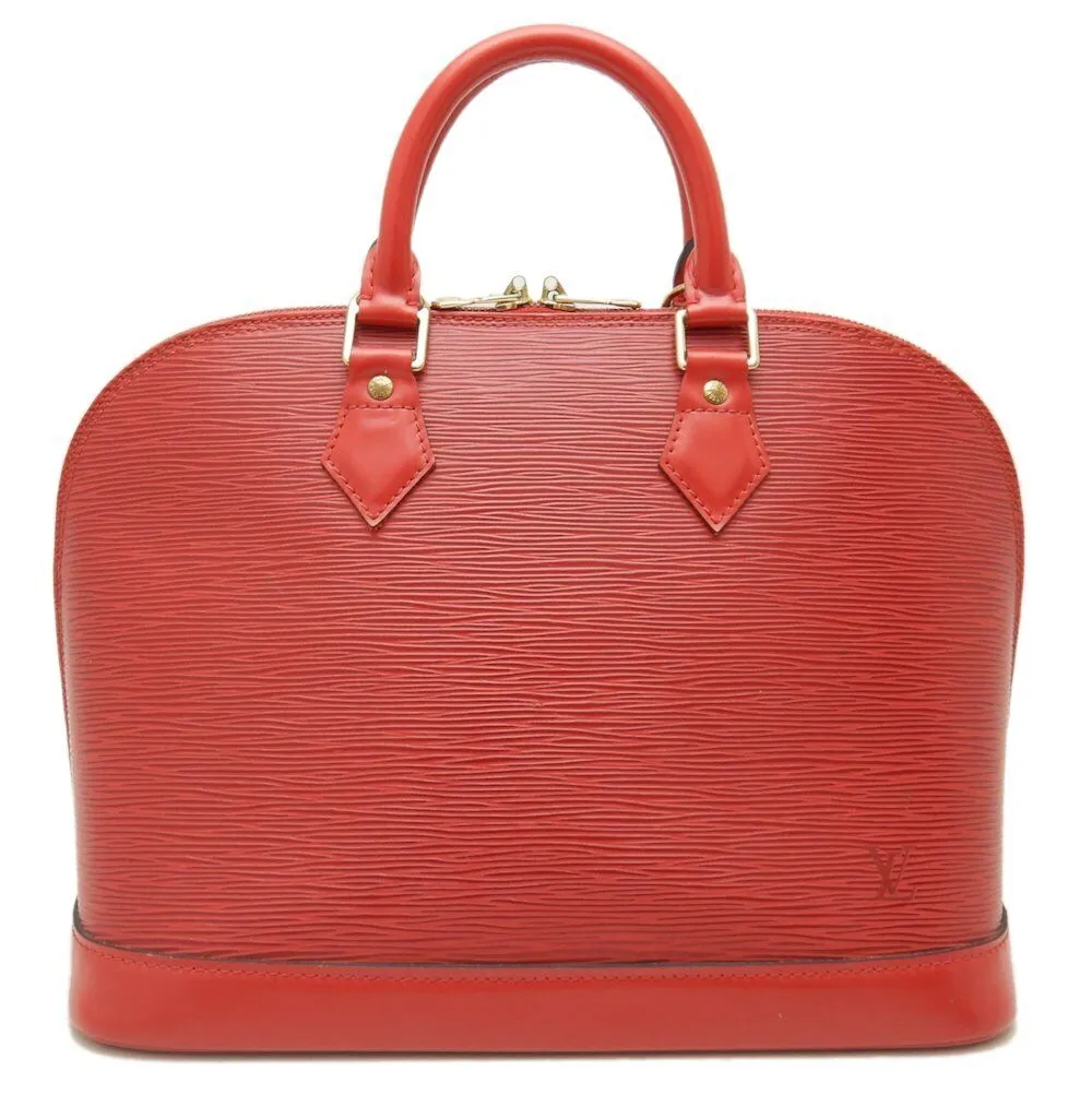 Louis Vuitton Epi Handbag Alma Castilian