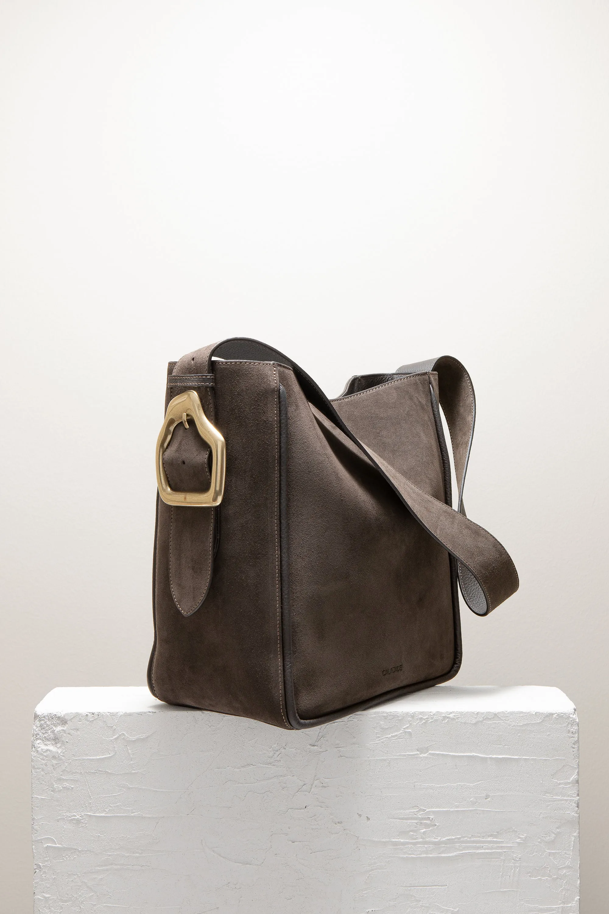 MASAGO Ebony Suede Tote bag