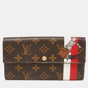 Monogram Canvas Limited Edition Groom Sarah Wallet