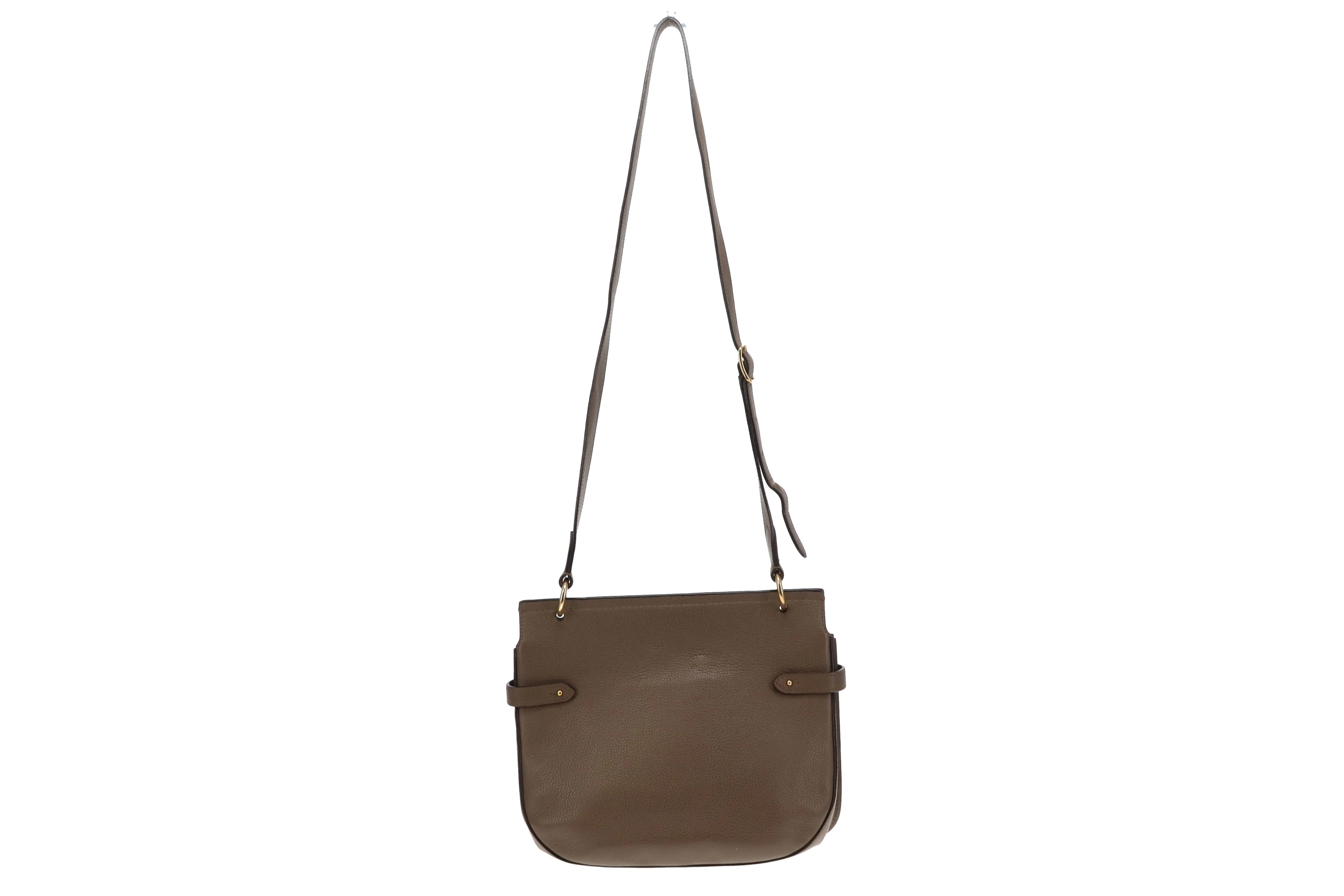Mulberry Clay Small Classic Grain Amberley Satchel