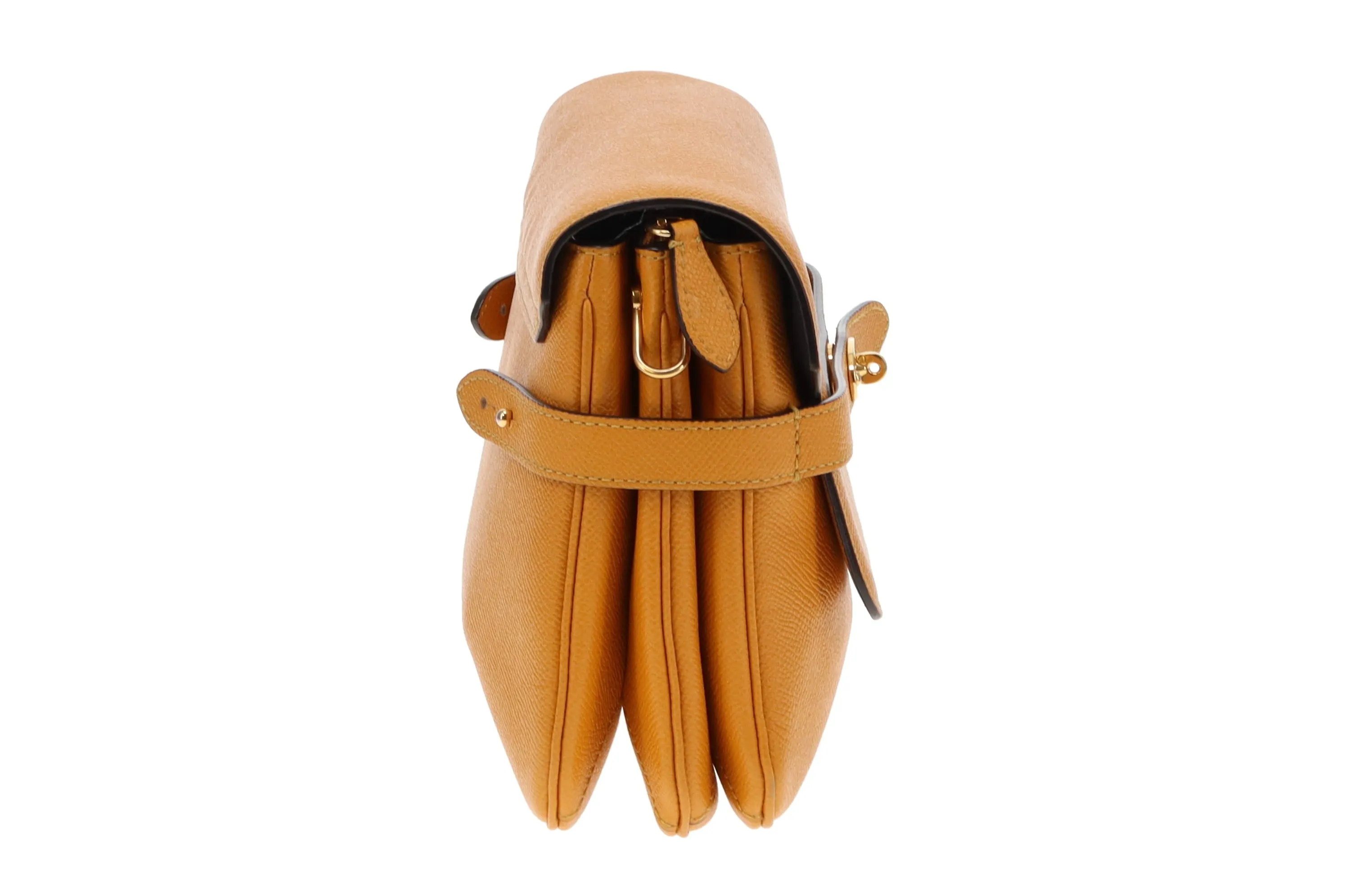 Mulberry Deep Amber Belted Bayswater Satchel