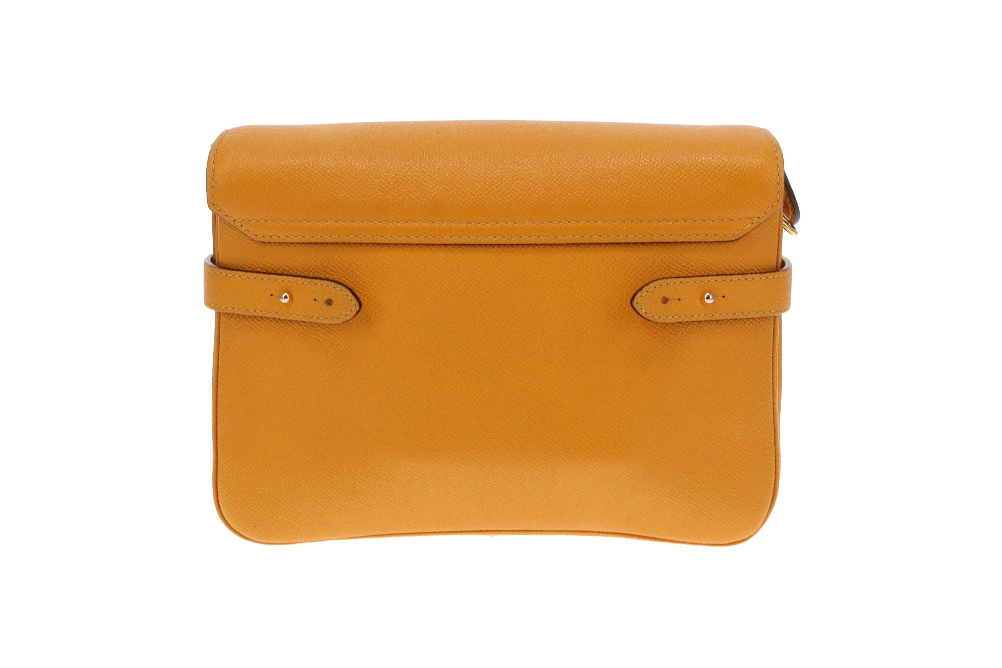 Mulberry Deep Amber Belted Bayswater Satchel