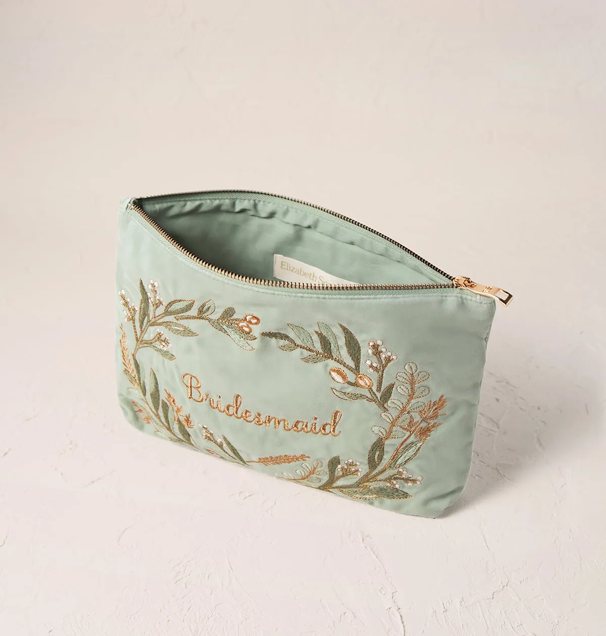 Olive Branch Bridesmaid Everyday Pouch