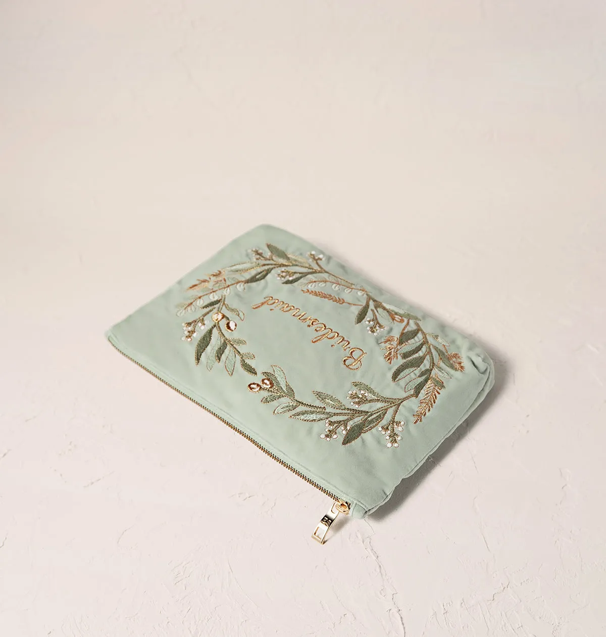 Olive Branch Bridesmaid Everyday Pouch