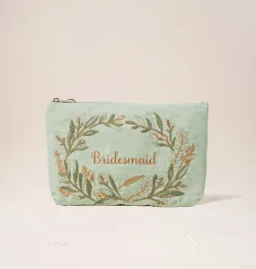 Olive Branch Bridesmaid Everyday Pouch