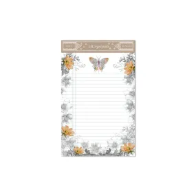 Paisley Butterfly Little Legal Pad