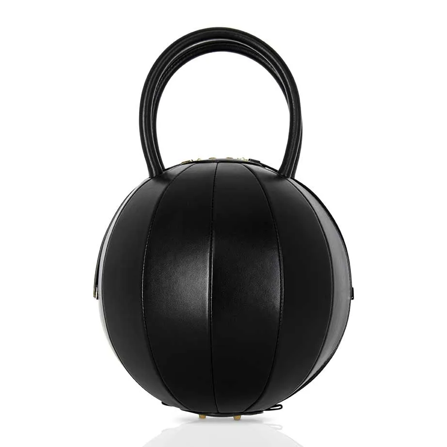 PILO Iconic Black Leather Handbag