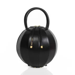 PILO Iconic Black Leather Handbag
