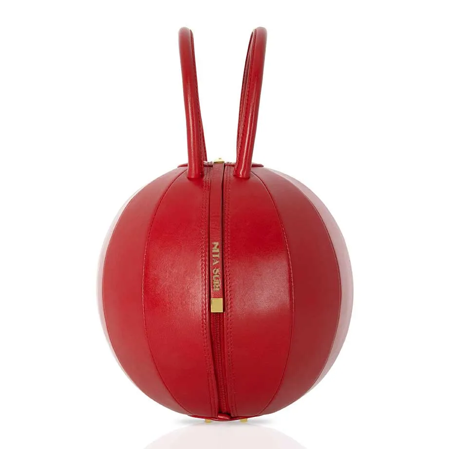 PILO Iconic Red Leather Handbag