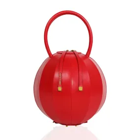 PILO Iconic Red Leather Handbag