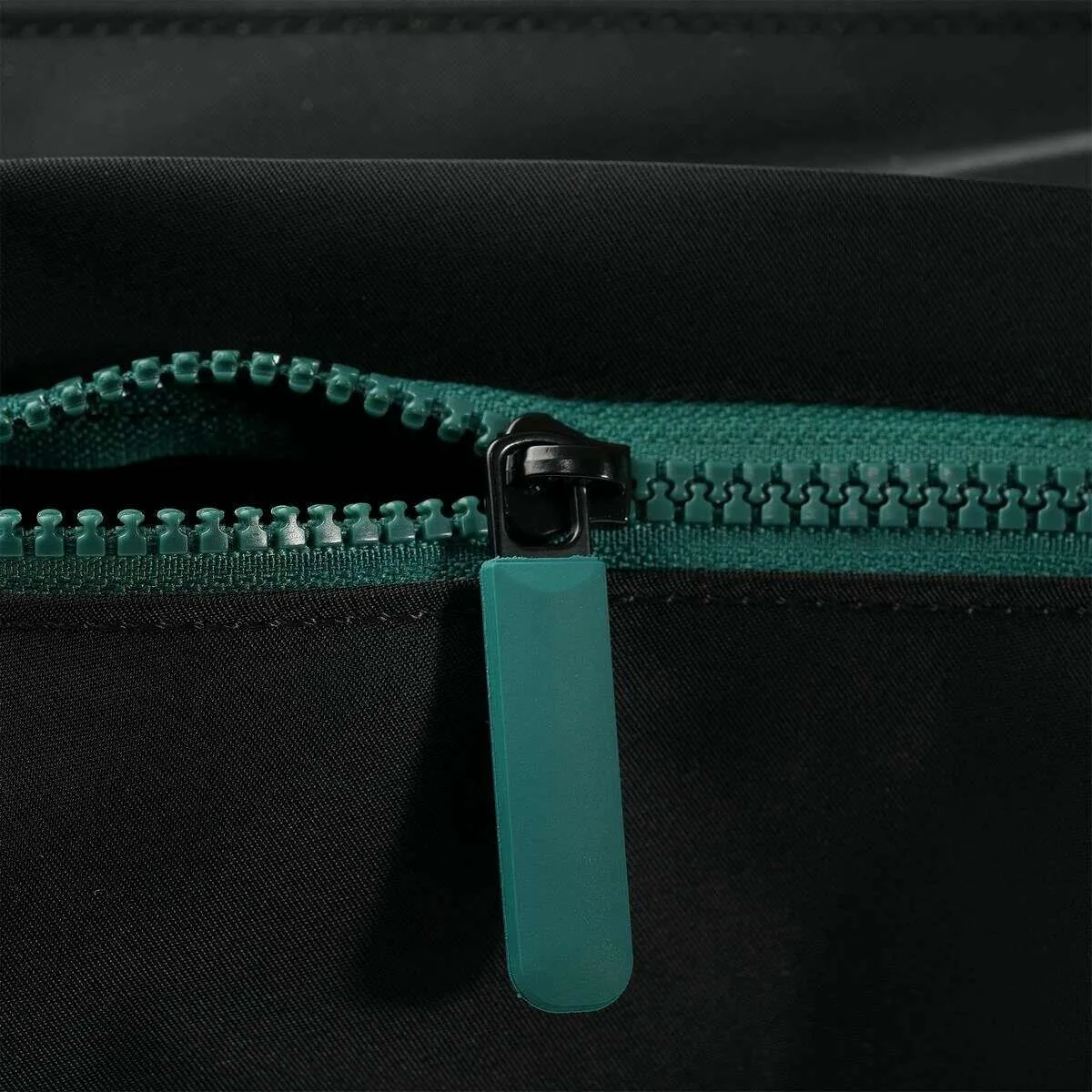 Roka Trafalgar B All Black Recycled Nylon Tote Bag - Black/Teal