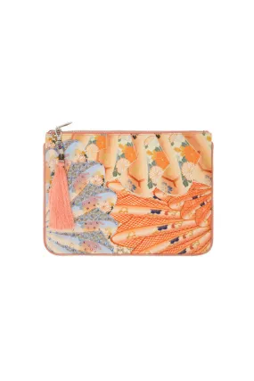 Small Canvas Clutch- For The Fans
