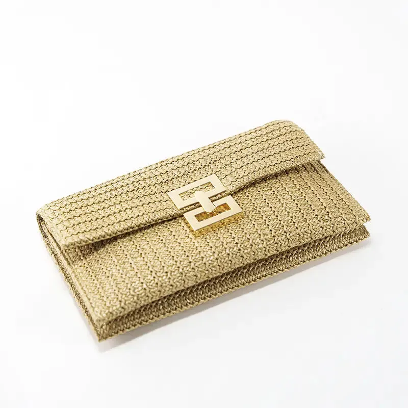 STRAW CLUTCH