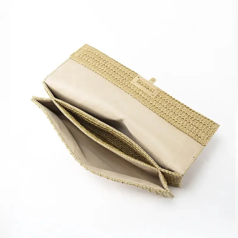 STRAW CLUTCH