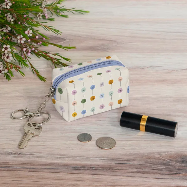 Studio Oh! - Key Chain Pouch, Dotted Palms