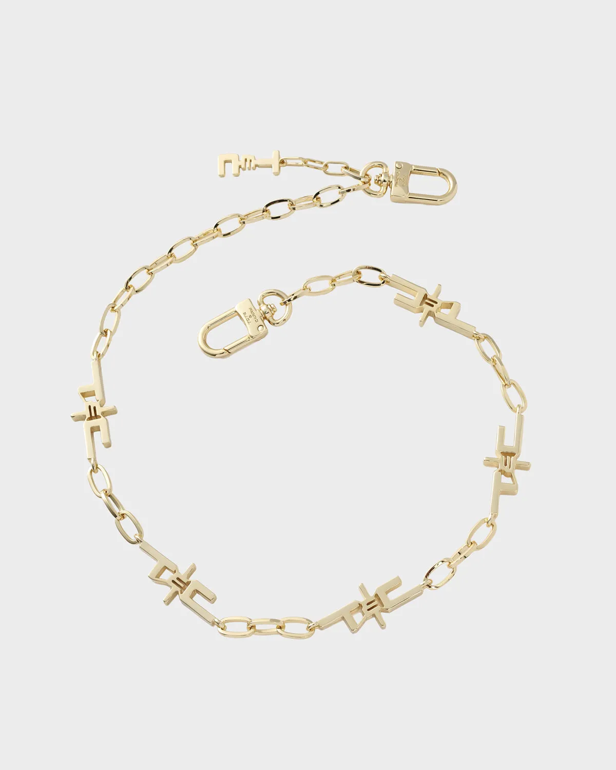 T&C Necklace in Gold
