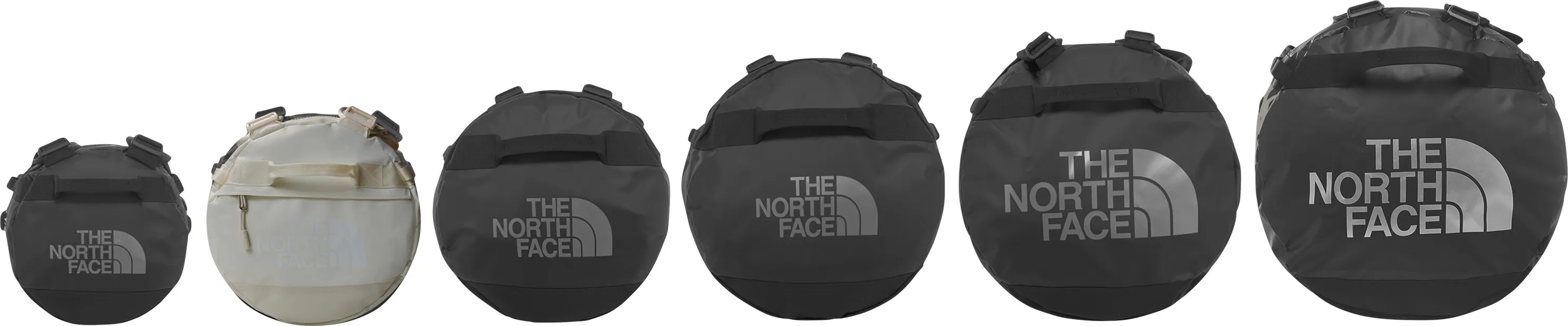 The North Face Base Camp Duffel - S White Dune/TNF White | Buy The North Face Base Camp Duffel - S White Dune/TNF White here | Outnorth